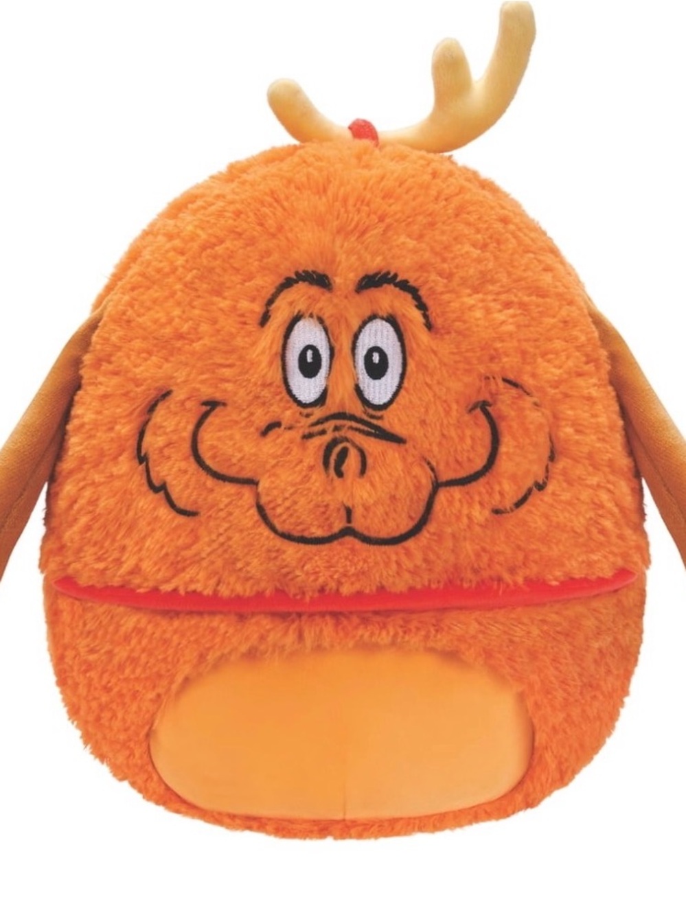 Squishmallows Orange Plush Character Pet Bed
